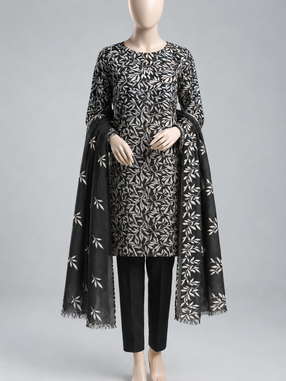3-Piece Unstitched Marina Wool Suit
