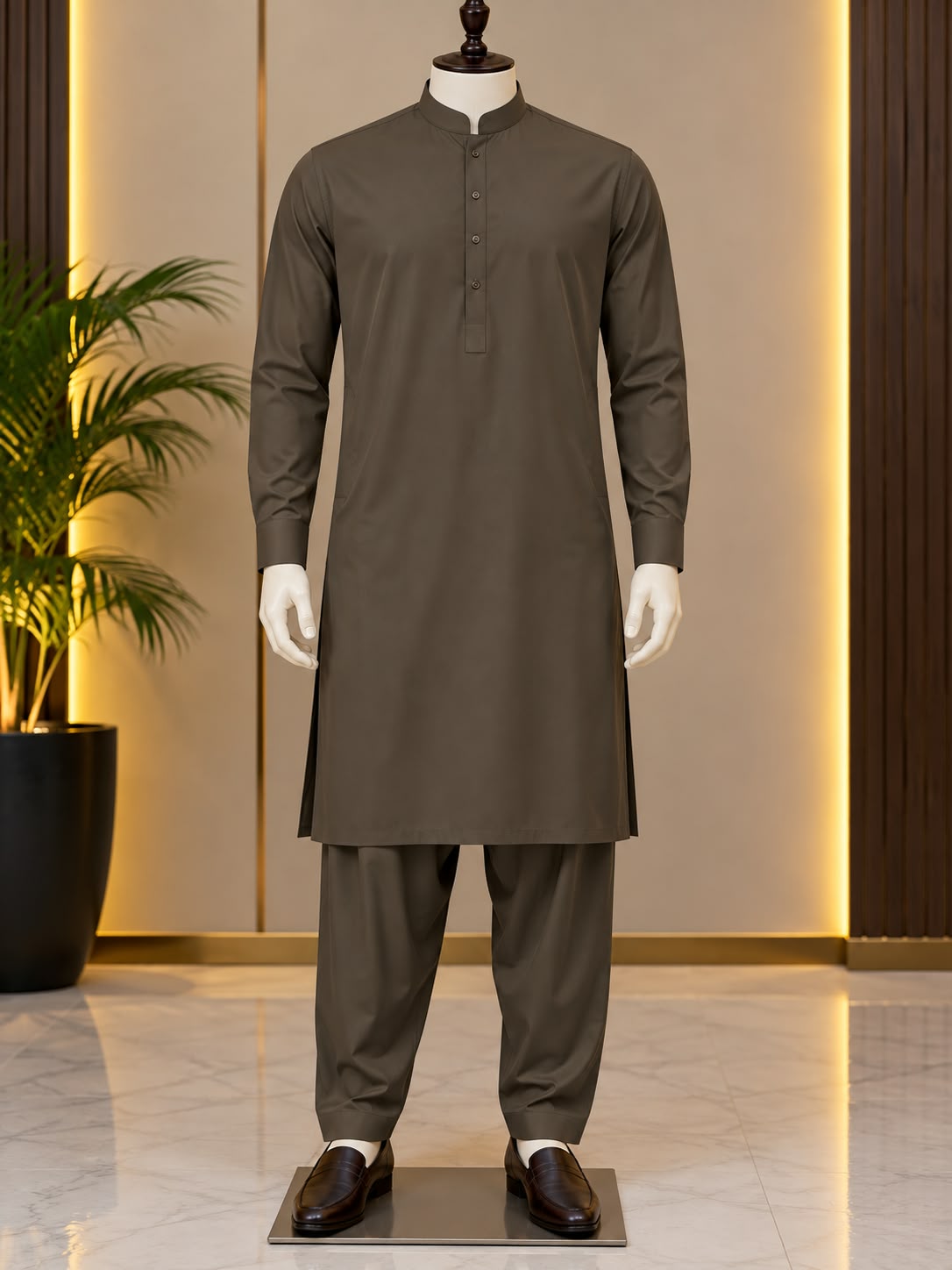 Men’s Wash & Wear Unstitched Suits